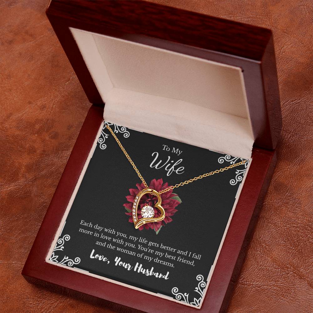 Forever Love Necklace for Wife – Love You Always Gift with Card