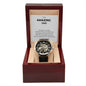 Luxury Automatic Skeleton Watch – To My Amazing Dad Gift Set