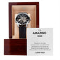 Luxury Automatic Skeleton Watch – To My Amazing Dad Gift Set