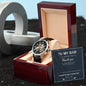 Luxury Automatic Skeleton Watch – To My Loving Dad Gift Set