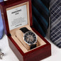 Luxury Automatic Skeleton Watch – To My Amazing Dad Gift Set