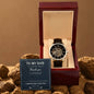 Luxury Automatic Skeleton Watch – To My Loving Dad Gift Set