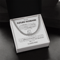 Cuban Link Chain for Future Husband – Personalized Gift Message Card