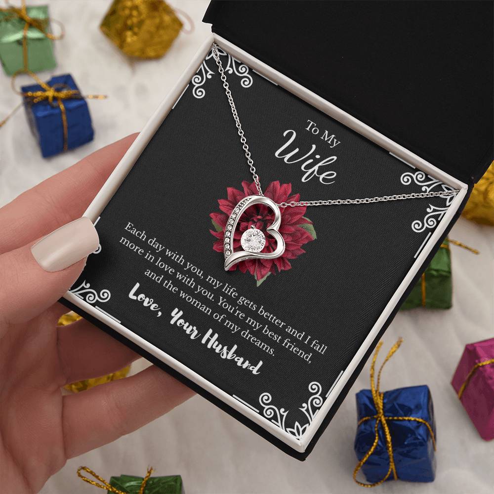 Forever Love Necklace for Wife – Love You Always Gift with Card