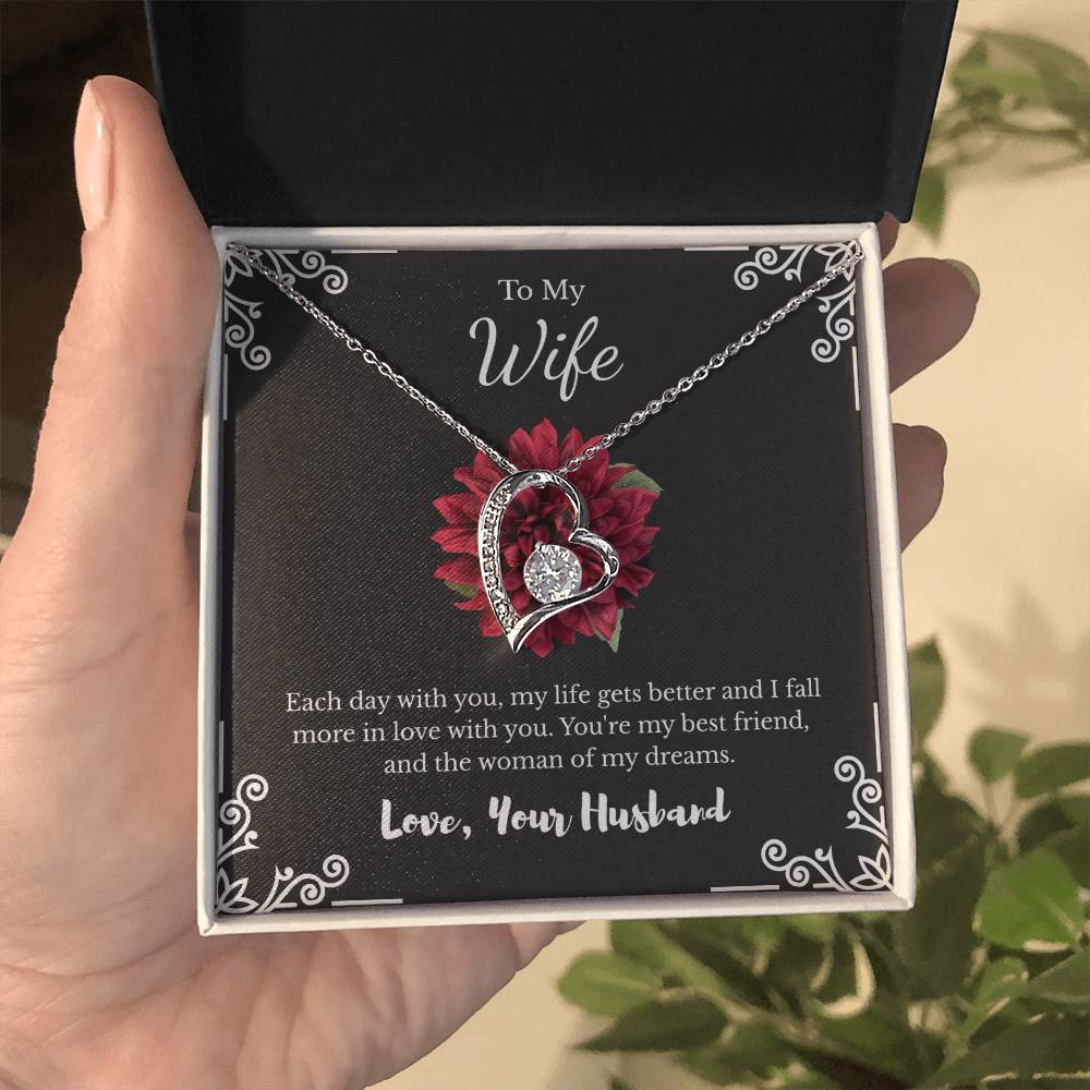 Forever Love Necklace for Wife – Love You Always Gift with Card