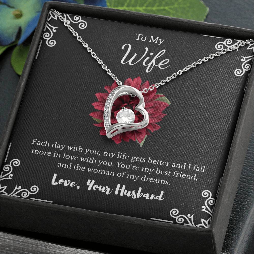 Forever Love Necklace for Wife – Love You Always Gift with Card