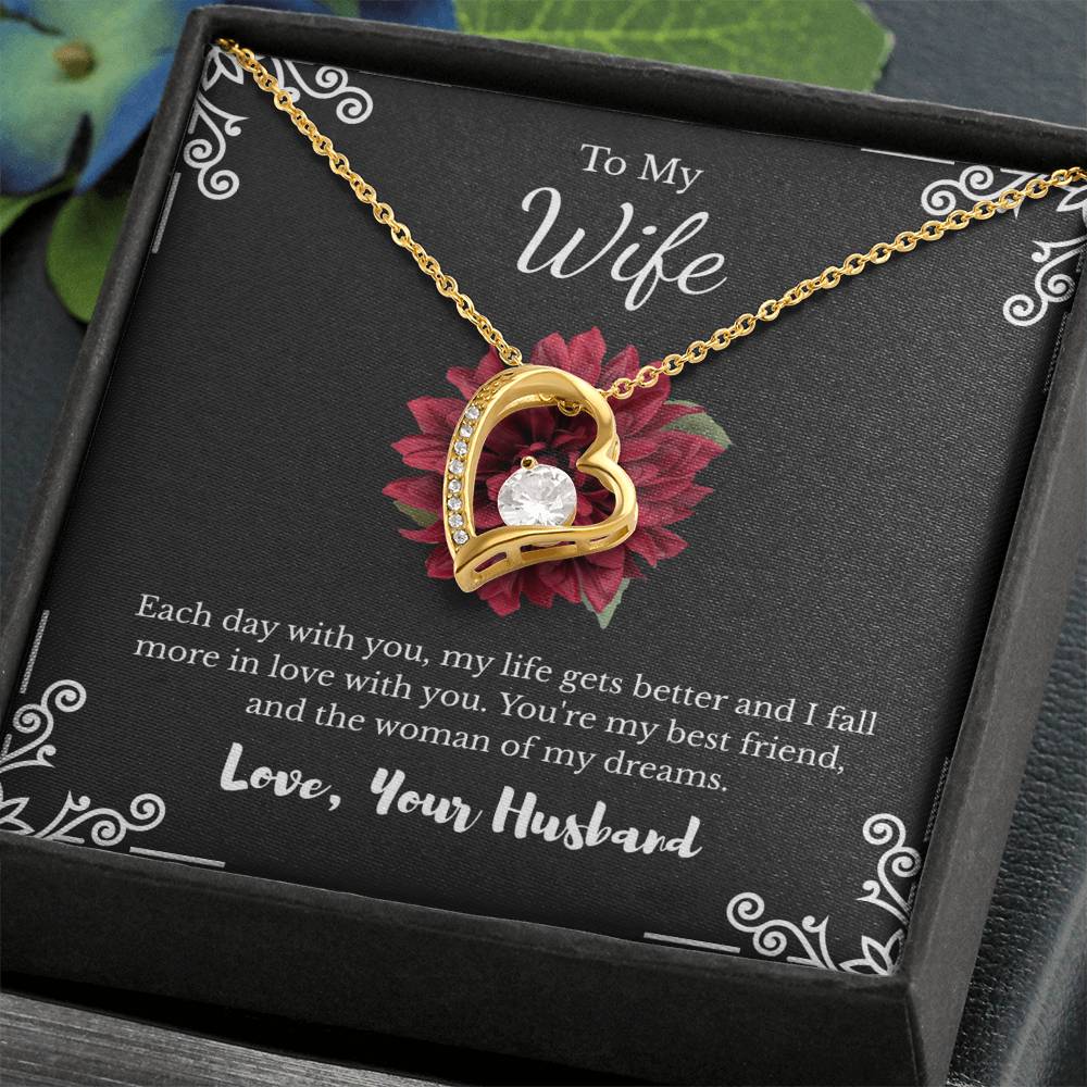 Forever Love Necklace for Wife – Love You Always Gift with Card