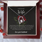 Forever Love Necklace for Wife – Custom Birthday Gift with Love Note