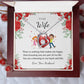Forever Love Necklace for Wife – Eternal Bond Gift Card Included