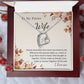 Forever Love Necklace for Wife – Emotional Gift with Message Card