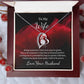 Forever Love Necklace for Wife – You Are My Everything Gift Card