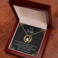 Forever Love Necklace for Wife – With All My Heart Message Card