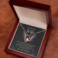 Forever Love Necklace for Wife – Deep Love Message Card Gift