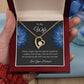 Forever Love Necklace for Wife – To the Love of My Life Custom Note