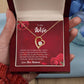 Forever Love Necklace for Wife – Valentine’s Day Gift Message Card