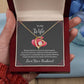 Forever Love Necklace for Wife – Heartfelt Gift with Personalized Card