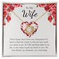 Love Knot Necklace for Wife – Forever and Always Custom Message