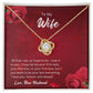 Love Knot Necklace for Wife – Meaningful Gift with Love Letter Card
