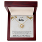 Love Knot Necklace for Wife - Personalized Gift Message Gard