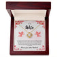 Love Knot Necklace for Wife – Romantic Anniversary Gift Card
