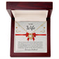 Love Knot Necklace for Wife – Just Because I Love You Gift Card