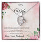 Forever Love Necklace for Wife – Romantic Anniversary Gift Card