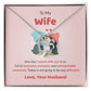 Forever Love Necklace for Wife – Forever & Always Love Note Included