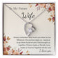 Forever Love Necklace for Wife – Emotional Gift with Message Card