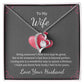 Forever Love Necklace for Wife – Heartfelt Gift with Personalized Card