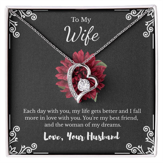 Forever Love Necklace for Wife – Love You Always Gift with Card