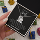 Forever Love Necklace for Wife – Personalized Gift Message Card