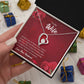 Forever Love Necklace for Wife – Valentine’s Day Gift Message Card