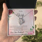Forever Love Necklace for Wife – Romantic Anniversary Gift Card