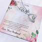 Forever Love Necklace for Wife – Romantic Anniversary Gift Card