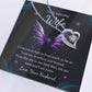 Forever Love Necklace for Wife – Deep Love Message Card Gift