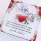 Forever Love Necklace for Wife – Eternal Bond Gift Card Included