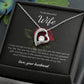 Forever Love Necklace for Wife – Custom Birthday Gift with Love Note