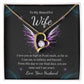 Forever Love Necklace for Wife – Deep Love Message Card Gift