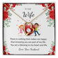 Forever Love Necklace for Wife – Eternal Bond Gift Card Included