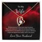 Forever Love Necklace for Wife – You Are My Everything Gift Card