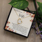 Forever Love Necklace for Wife – Emotional Gift with Message Card