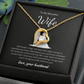 Forever Love Necklace for Wife – Personalized Gift Message Card