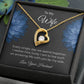 Forever Love Necklace for Wife – To the Love of My Life Custom Note