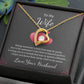Forever Love Necklace for Wife – Heartfelt Gift with Personalized Card
